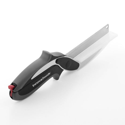 Cuchillo-Tijera com Mini Tabla de Cortar Integrada Scible