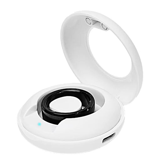 💍 Anillo Inteligente con Estuche de Carga – Monitor de Salud y Actividad, IP68, Bluetooth V5.1