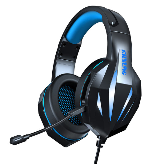 Headset Gaming con Cable – Sonido Envolvente y Micrófono Integrado 🎧🔥