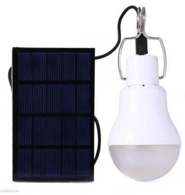 Bombilla LED con Panel Solar – Iluminación Portátil y Recargable 🌞💡
