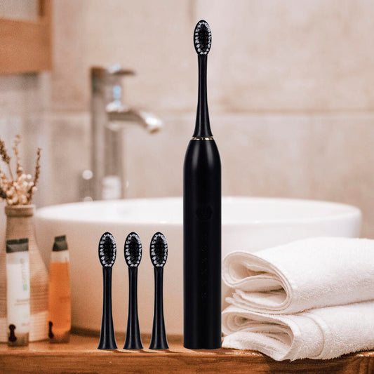 Cepillo de Dientes Eléctrico Sónico – Carga USB, Limpieza Profunda y Eficaz 🪥⚡