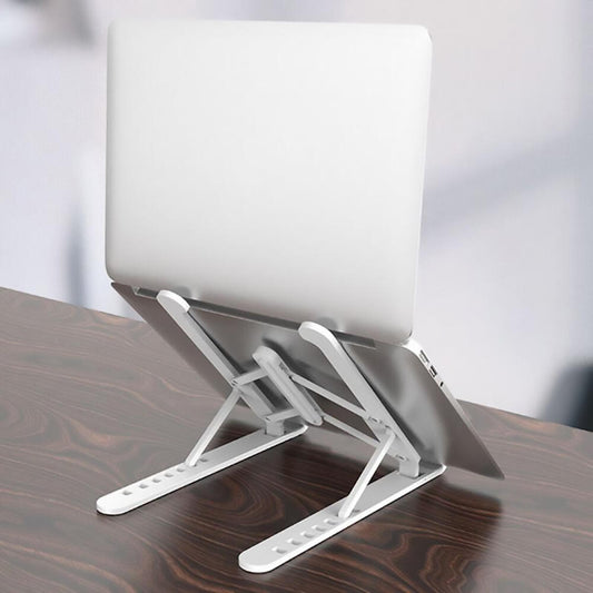🖥️ Soporte Plegable para Portátil – Ajustable, Antideslizante y Compacto